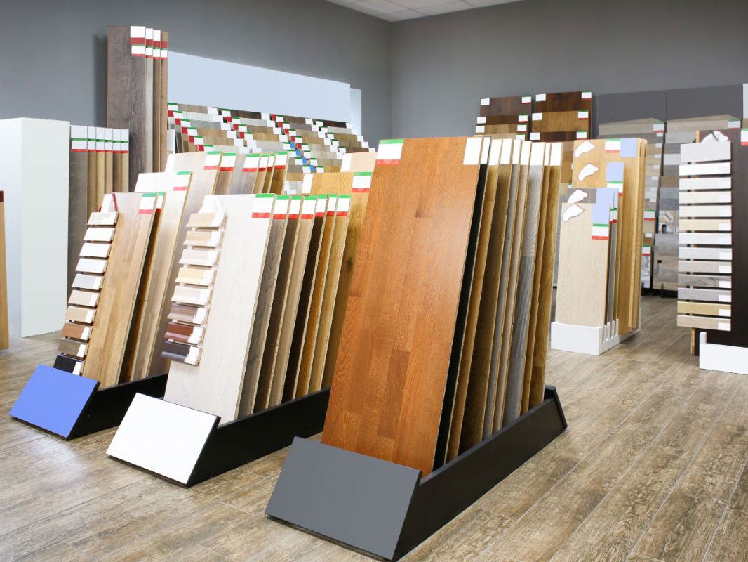 Range of luxury vinyl flooring options available at our showroom in Spring, TX
