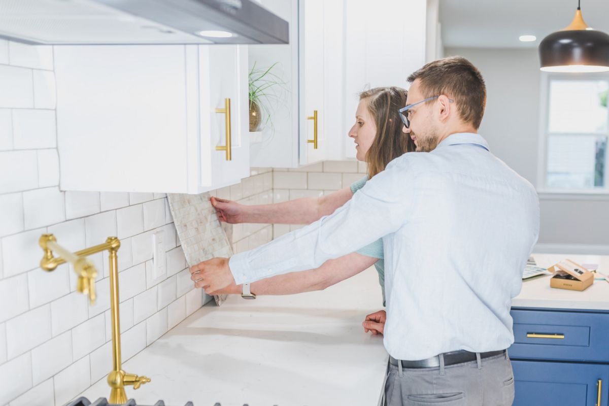 Variety of backsplash options available at Empire Flooring in Spring, TX