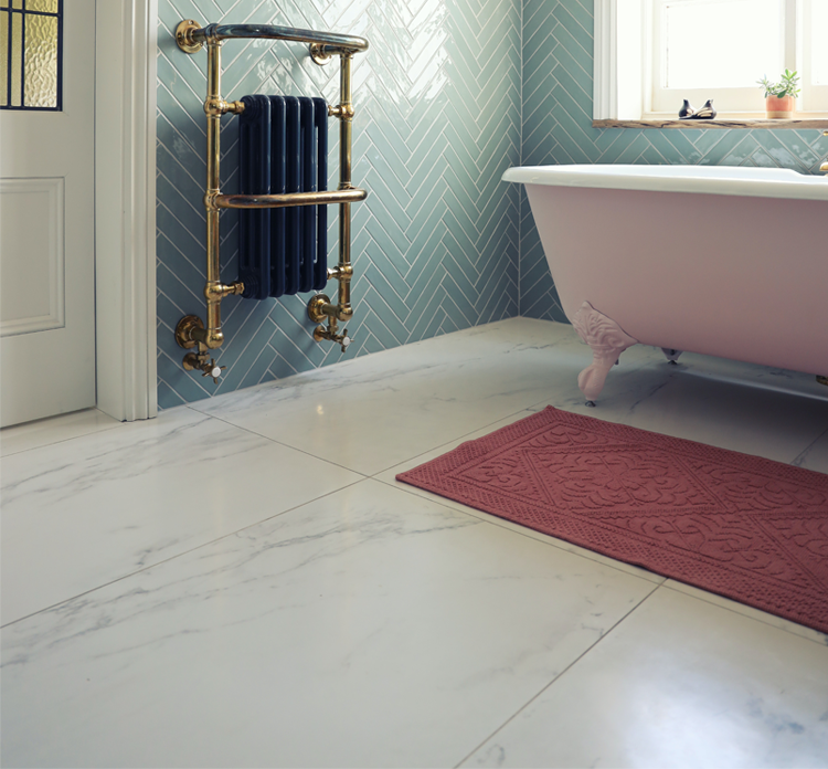 Elegant tile flooring in a modern space by Empire Flooring in Spring, TX