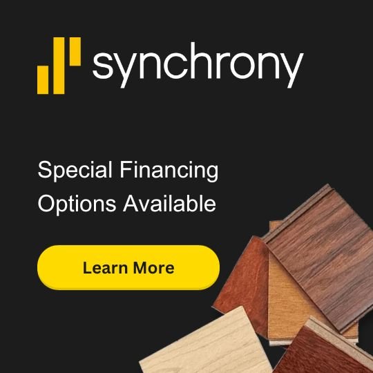 Exclusive financing options from Synchrony at Empire Flooring in Spring, TX