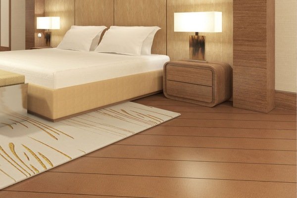 Stylish wood-look tile flooring by Empire Flooring in Spring, TX